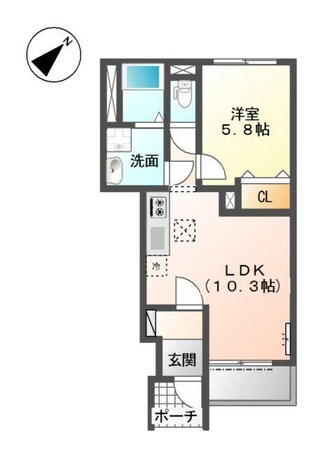 ラピスライフの物件間取画像